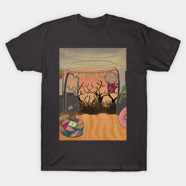 Camper Van Life - Fall season T-Shirt by Ethereal Designs